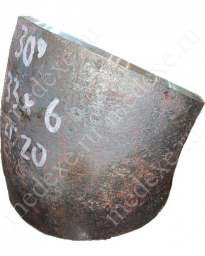 Отвод 45-219х6 ст.09г2c 45 град. 2 исп. ГОСТ 17375-2001 МС01 в Саратове